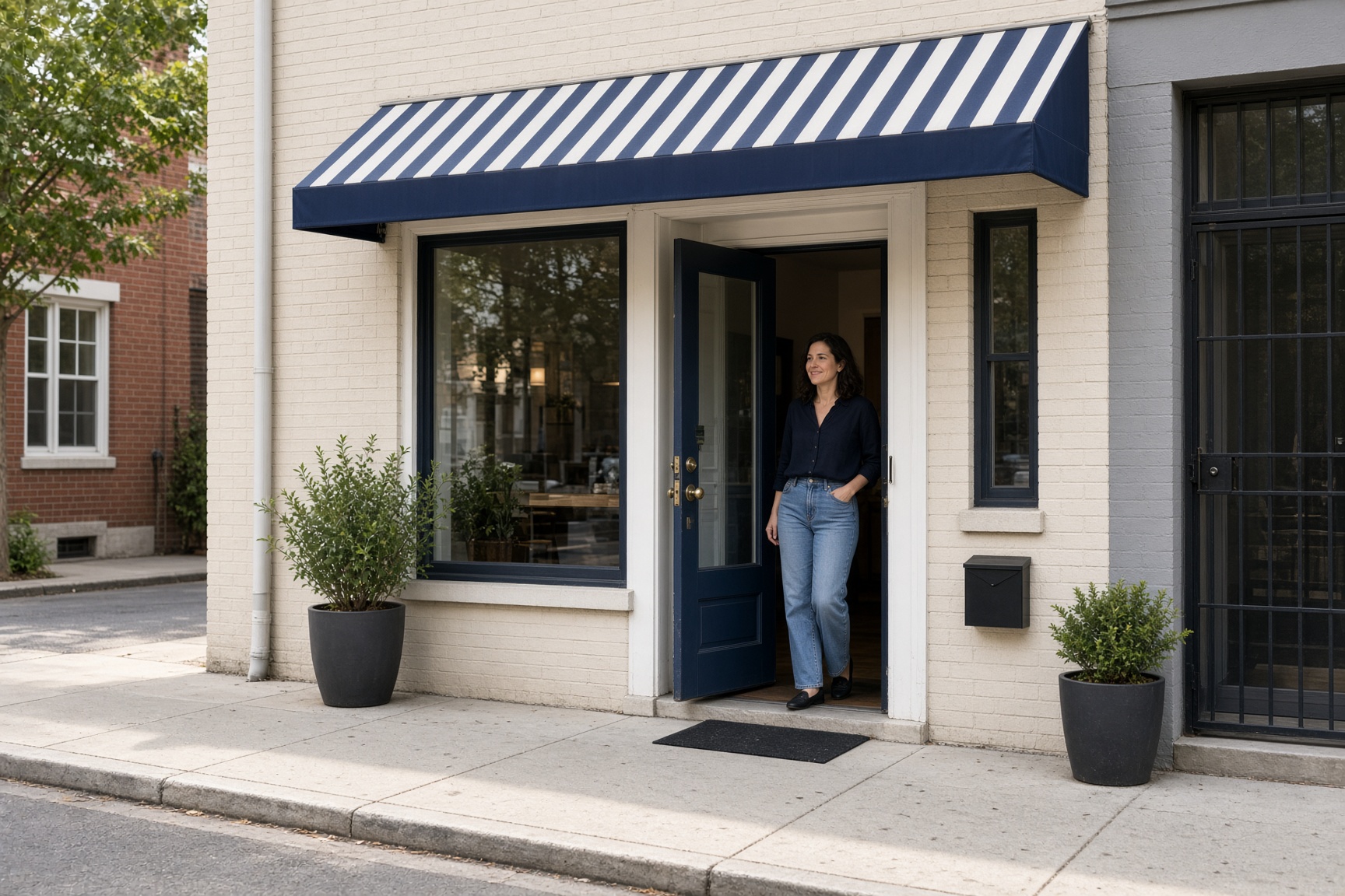 A neighborhood storefront ready to be found on the map